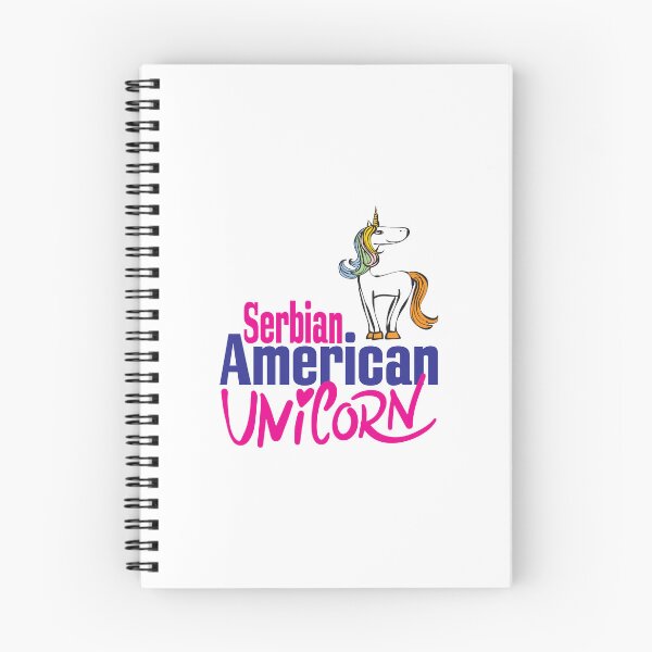Item preview, Serbian American Unicorn designed and sold by FiveNiches.