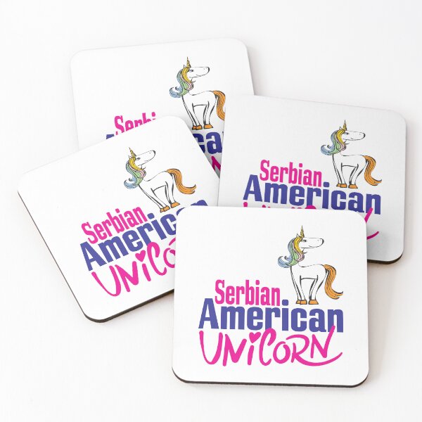 Item preview, Serbian American Unicorn designed and sold by FiveNiches.