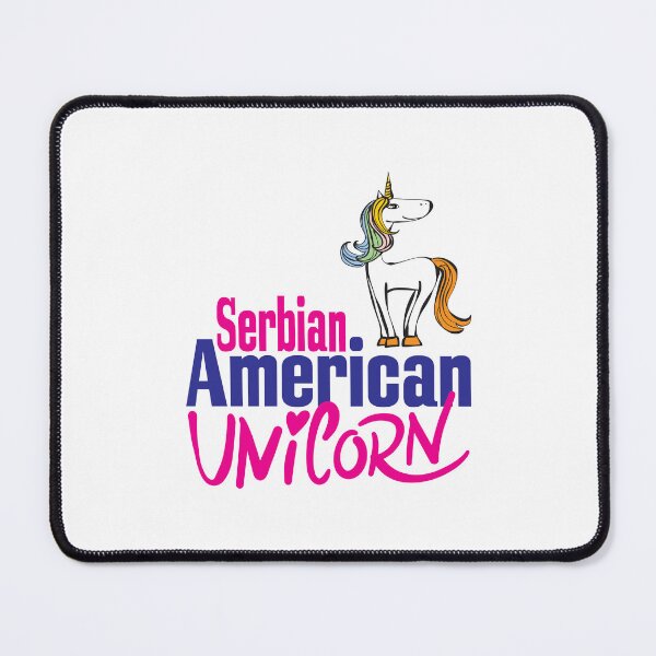 Item preview, Serbian American Unicorn designed and sold by FiveNiches.
