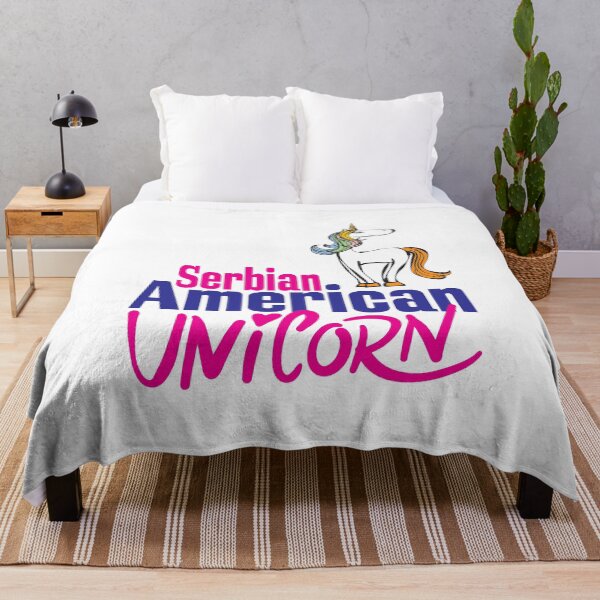 Item preview, Serbian American Unicorn designed and sold by FiveNiches.