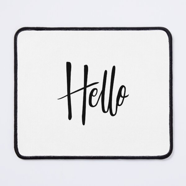 Item preview, Summer shirt that simply says Hello designed and sold by achukylatao.