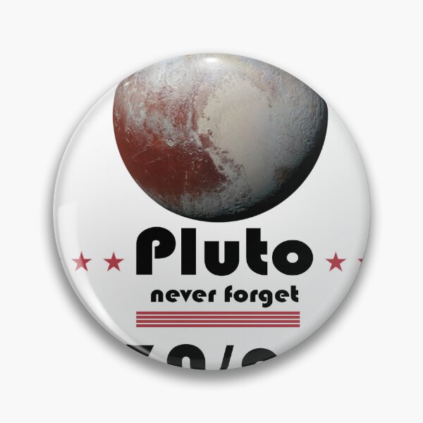Item preview, Never Forget Pluto Retro Style Funny Space Science designed and sold by iphotograph4.