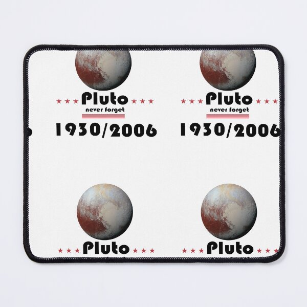 Item preview, Never Forget Pluto Retro Style Funny Space Science designed and sold by iphotograph4.