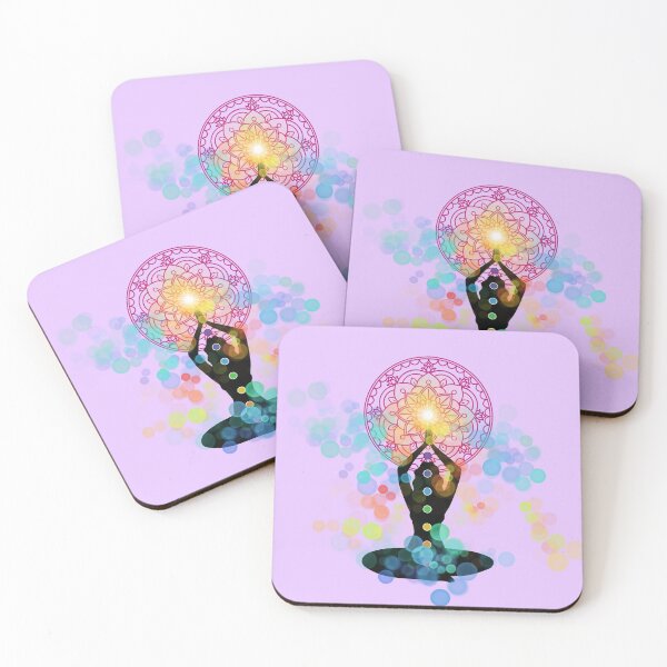 Item preview, Colorful Chakra Energy.. A lovely design that includes bubbles of energy and a shining central star designed and sold by ditzy-designs.