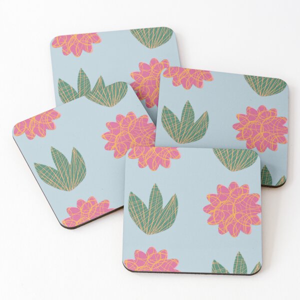 Item preview, scribbled flowers and leaves pattern designed and sold by Anannya  Mondal.