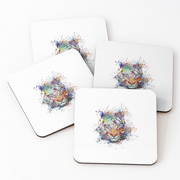 Item preview, abstract in tiger designed and sold by ArmandoShop.
