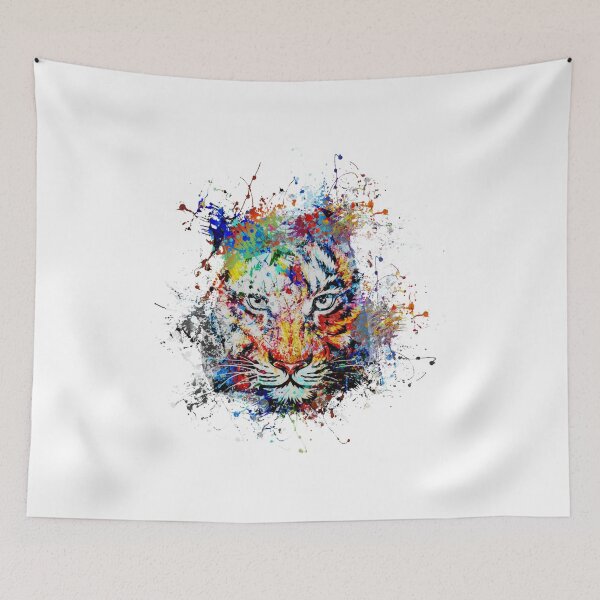 Item preview, abstract in tiger designed and sold by ArmandoShop.