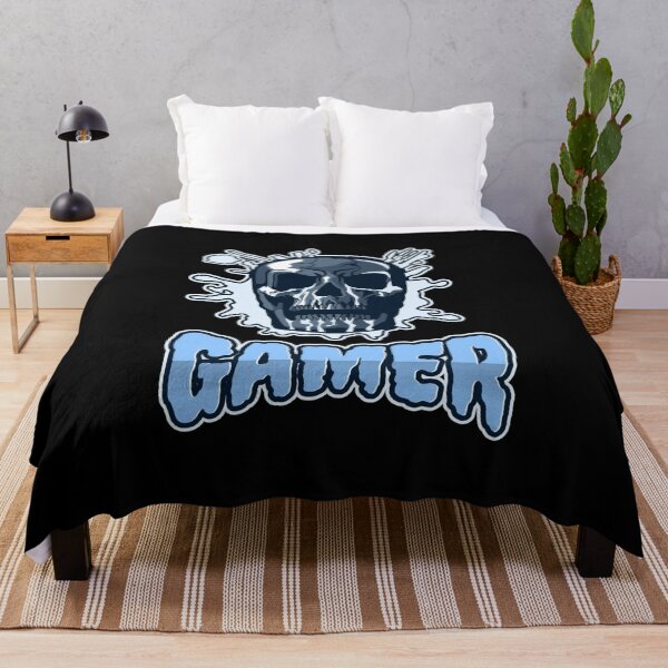 Item preview, Gamer with Spooky Skull Squad designed and sold by PRIVARSHU.