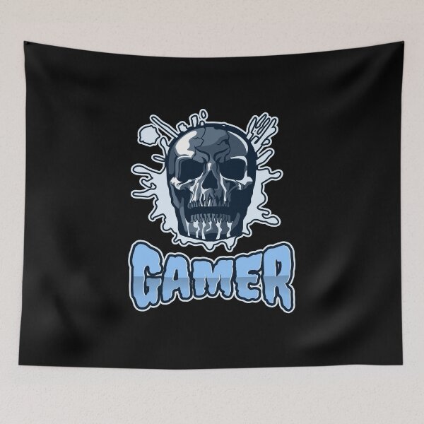 Item preview, Gamer with Spooky Skull Squad designed and sold by PRIVARSHU.