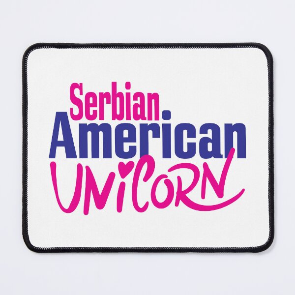 Item preview, Serbian American Unicorn designed and sold by FiveNiches.