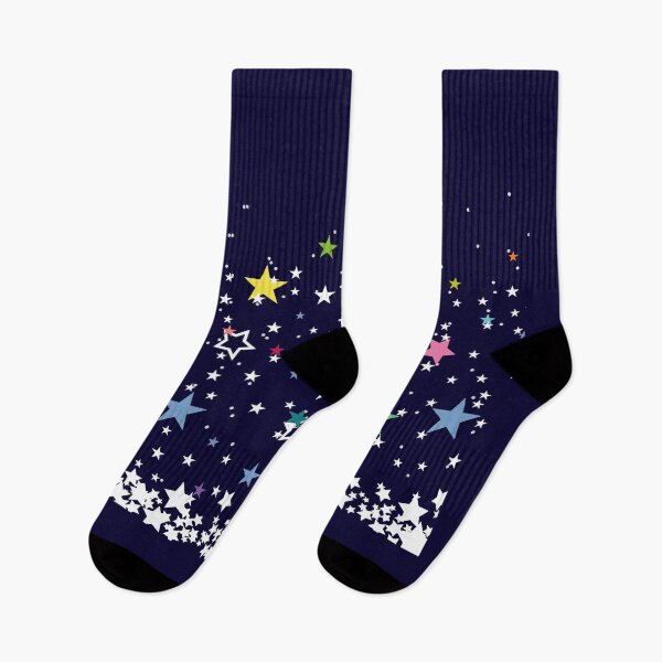 Item preview, Colored stars on blue background, seamless horizontal stock vector illustration clip art for web header or cover designed and sold by paolboa.