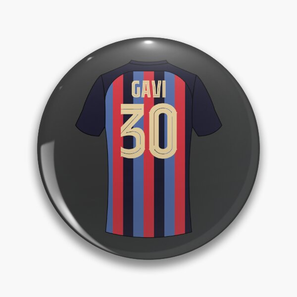 Item preview, Gavi barcelona football jersey number 30 designed and sold by Justtrendytees.