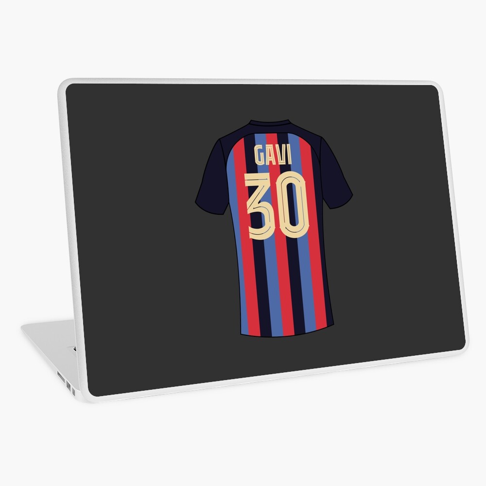 Gavi barcelona football jersey number 30 Poster for Sale by