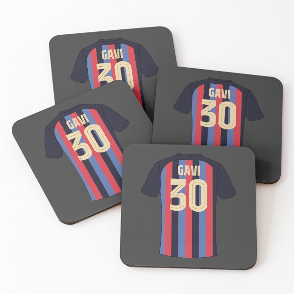 Item preview, Gavi barcelona football jersey number 30 designed and sold by Justtrendytees.