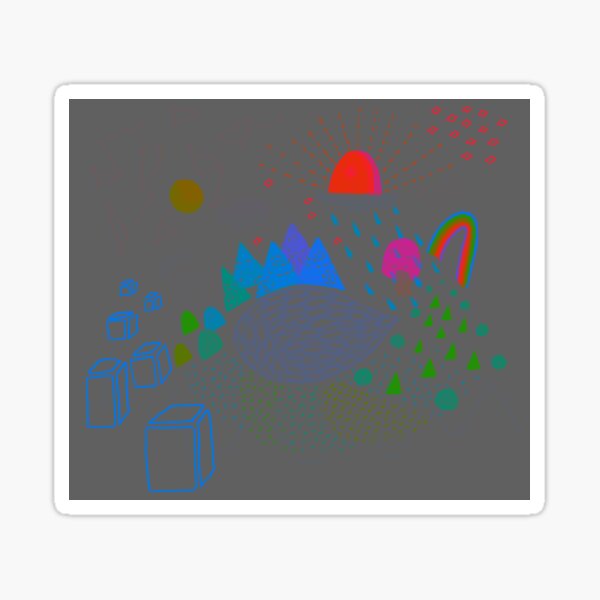 landscape Sticker