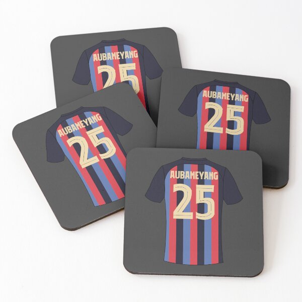 Item preview, Aubameyang barcelona football jersey number 25 designed and sold by Justtrendytees.