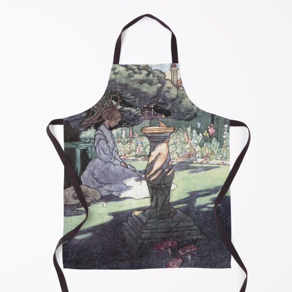 Item preview, The Sundial by Charles Robinson designed and sold by vintage-art.