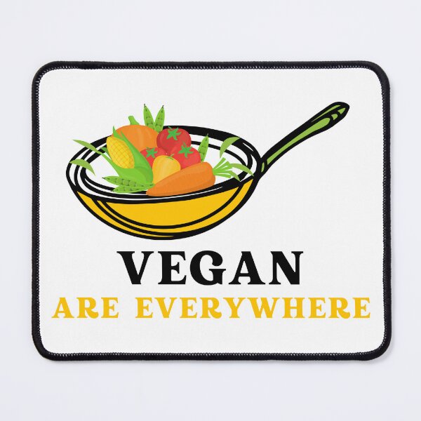 Item preview, Vegan Are Everywhere For Men And Women designed and sold by SaritasShop.