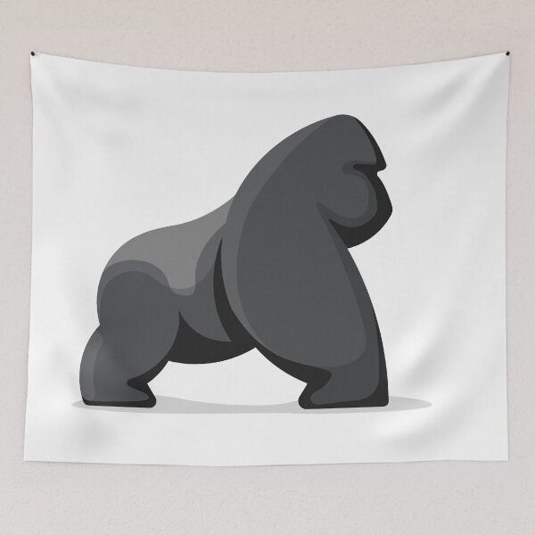 Item preview, Silverback Strong Gorilla | on White designed and sold by Teenker.