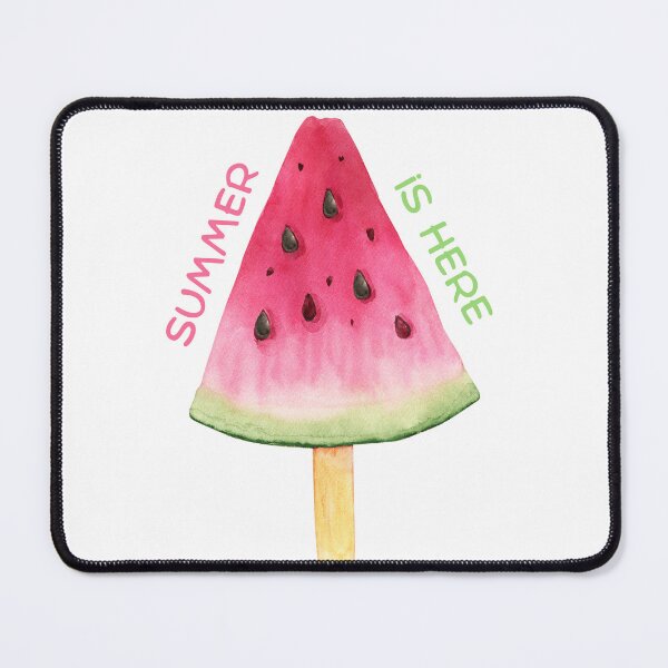 Item preview, Summer is here, with cute and fresh watermelon sundae design T-Shirt designed and sold by Tarikbouchmal.