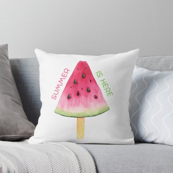 Item preview, Summer is here, with cute and fresh watermelon sundae design T-Shirt designed and sold by Tarikbouchmal.