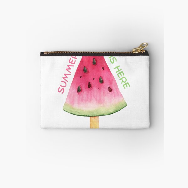 Item preview, Summer is here, with cute and fresh watermelon sundae design T-Shirt designed and sold by Tarikbouchmal.