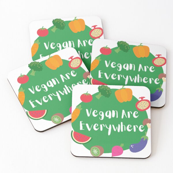 Item preview, Vegan Are Everywhere For Men And Women designed and sold by SaritasShop.