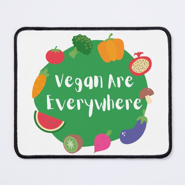 Item preview, Vegan Are Everywhere For Men And Women designed and sold by SaritasShop.