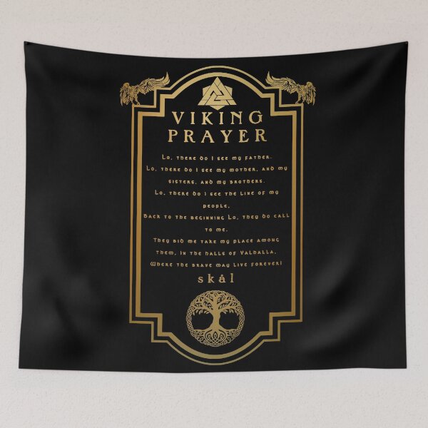 Item preview, A Viking Prayer designed and sold by FantasySkyArt.