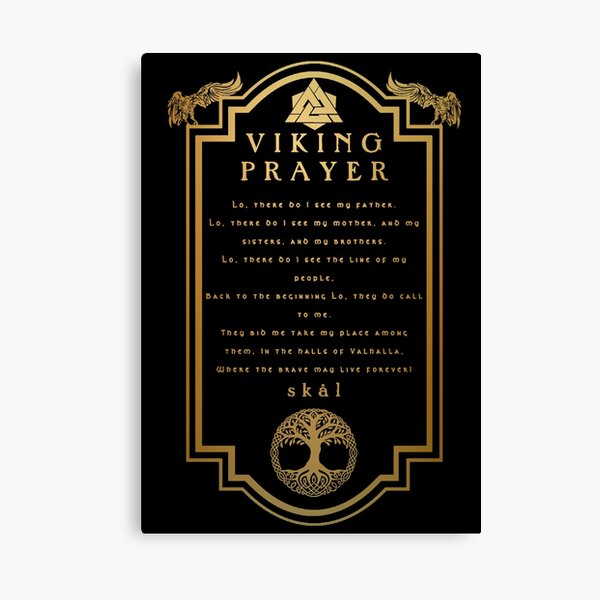 Item preview, A Viking Prayer designed and sold by FantasySkyArt.
