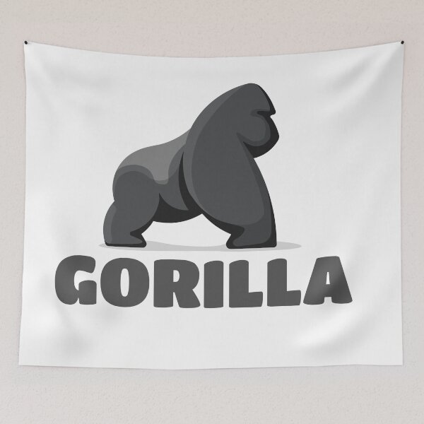 Item preview, Gorilla Silverback Ape | on White designed and sold by Teenker.