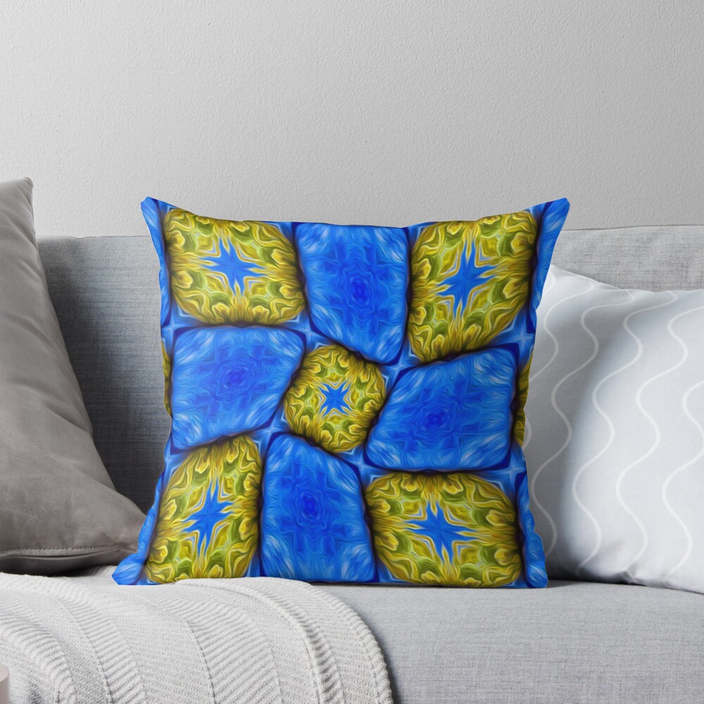 Item preview, Throw Pillow designed and sold by Patternflower.