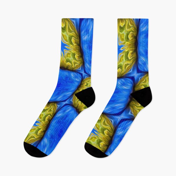 Artikelvorschau, Blaues Gänseblümchen-Muster entworfen und verkauft von Patternflower.