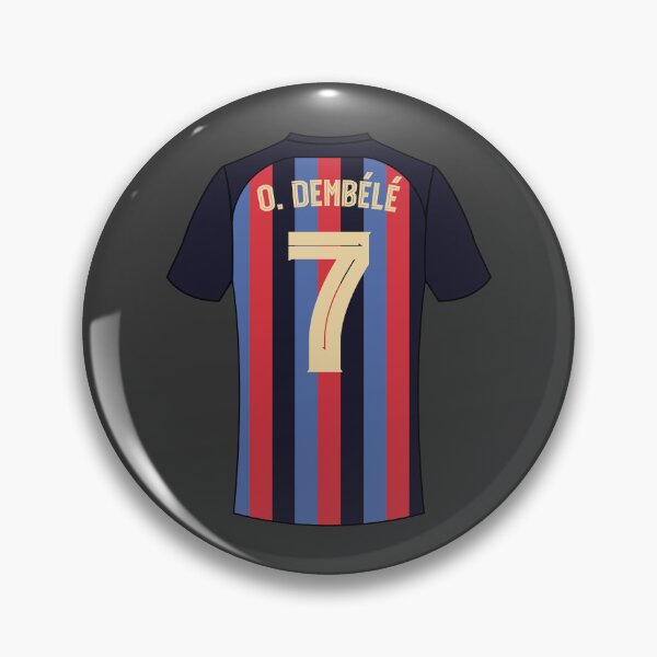Item preview, Ousmane dembele Barcelona football jersey designed and sold by Justtrendytees.