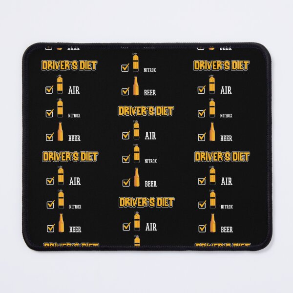 Item preview, Divers Diet Checklist For Diver Deep Down Dive Flag Scuba designed and sold by Zaidan16.