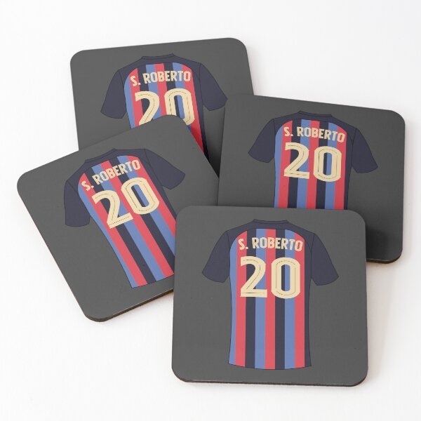 Item preview, Sergi roberto Barcelona football jersey number 20 designed and sold by Justtrendytees.