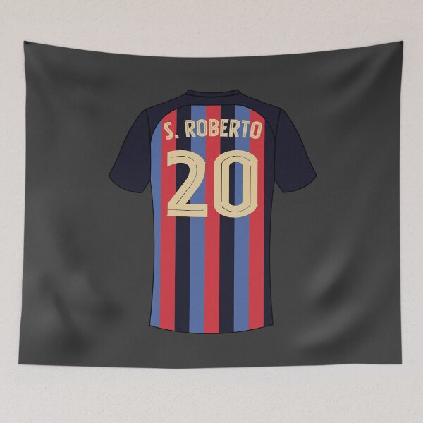 Item preview, Sergi roberto Barcelona football jersey number 20 designed and sold by Justtrendytees.