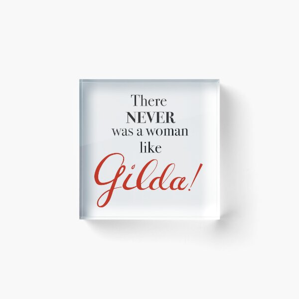 Item preview, GILDA (1946) Film Slogan designed and sold by GoldSouls.
