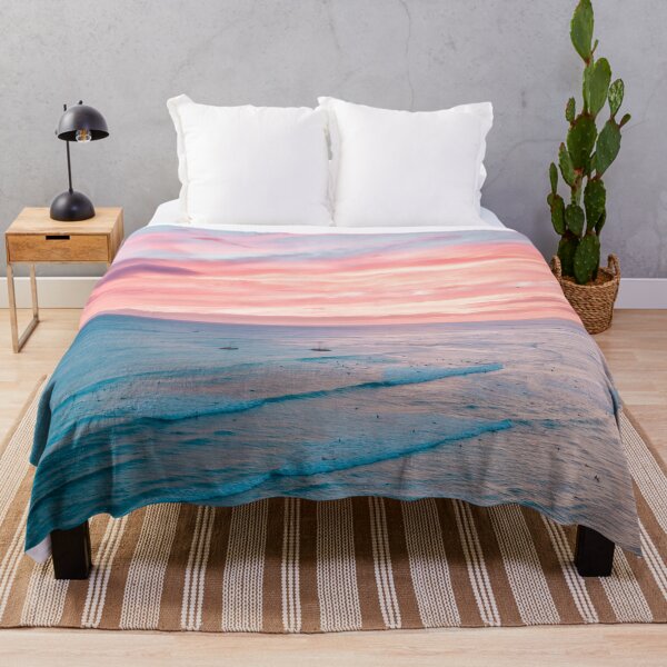 Item preview, Pink Cotton Candy Sky, Ocean Waves, Pink Sunset designed and sold by newburyboutique.