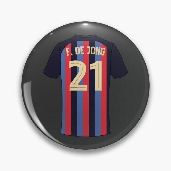 Item preview, Frenkie de jong barcelona football jersey number 21 designed and sold by Justtrendytees.