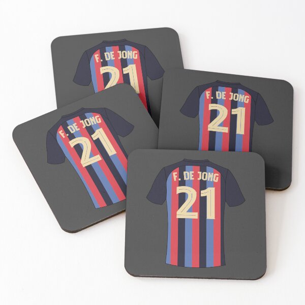 Item preview, Frenkie de jong barcelona football jersey number 21 designed and sold by Justtrendytees.