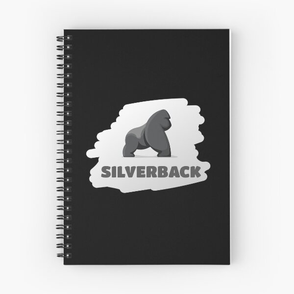 Item preview, Silverback Gorilla Ape | on Black designed and sold by Teenker.