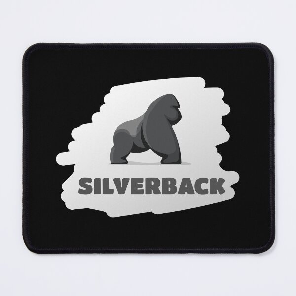Item preview, Silverback Gorilla Ape | on Black designed and sold by Teenker.
