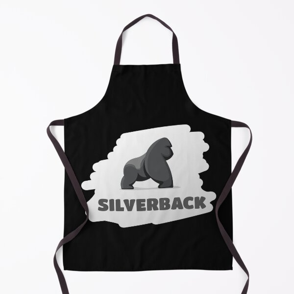 Item preview, Silverback Gorilla Ape | on Black designed and sold by Teenker.