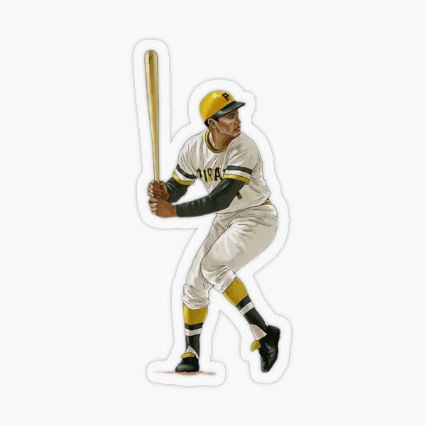 Roberto Clemente #21 Jersey Number Art Board Print for Sale by StickBall