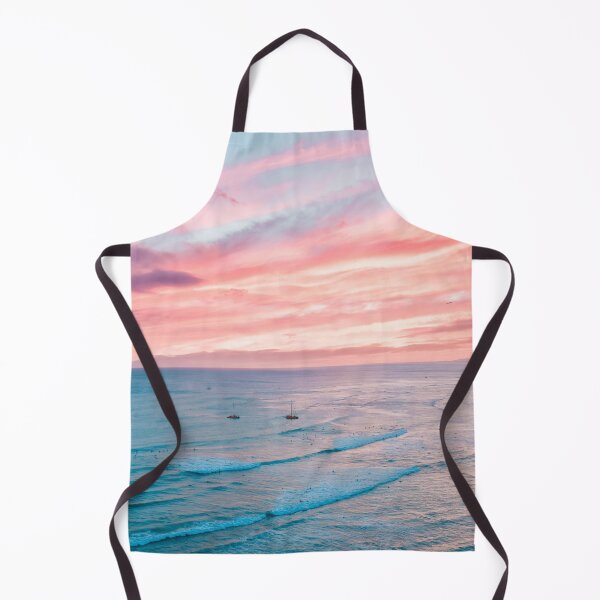 Item preview, Pink Cotton Candy Sky, Ocean Waves, Pink Sunset designed and sold by newburyboutique.