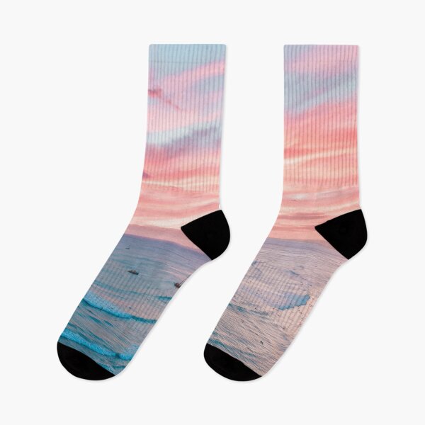 Item preview, Pink Cotton Candy Sky, Ocean Waves, Pink Sunset designed and sold by newburyboutique.
