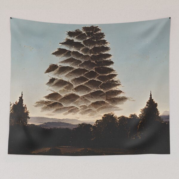 Item preview, Pinecone cloud designed and sold by fizzribbit.