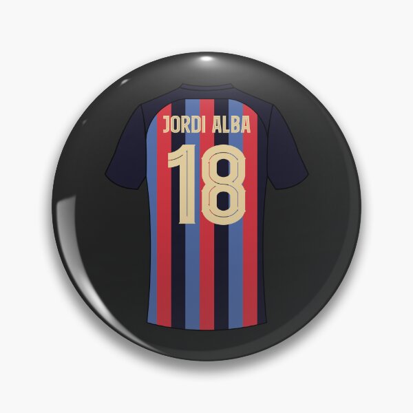 Item preview, Jordi alba Barcelona football jersey number 18 designed and sold by Justtrendytees.