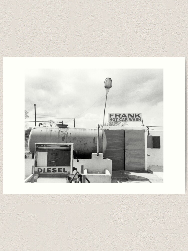 Alternate view of Frank has a car wash Art Print